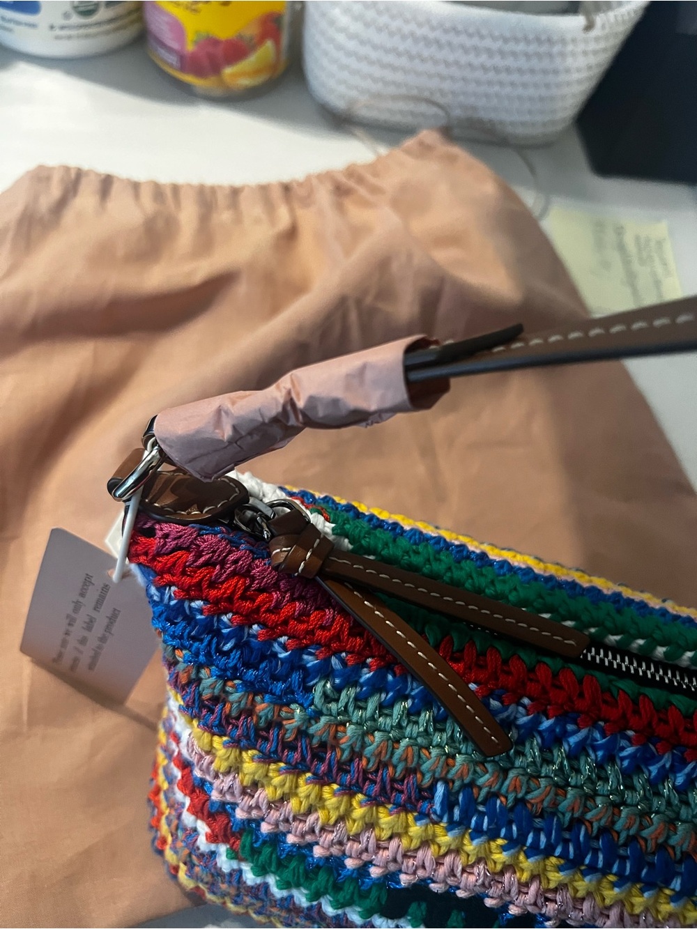 Miu Miu Spirit crochet pouch - Picture 8 of 11